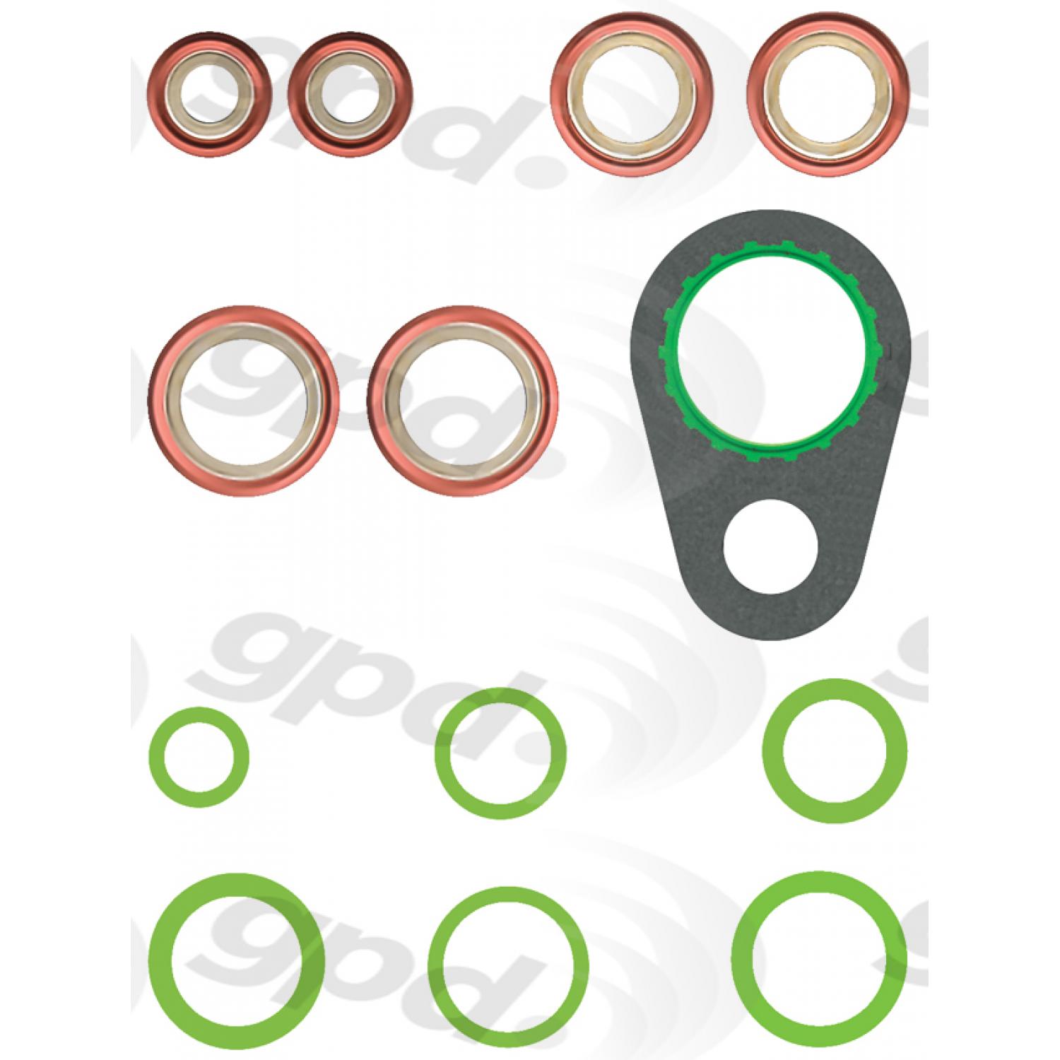 Global Parts Distributors 9431298 - A/C Receiver Drier Kit Global Parts Distributors 9431298 A/C Receiver Drier Kit product image 3 of 3