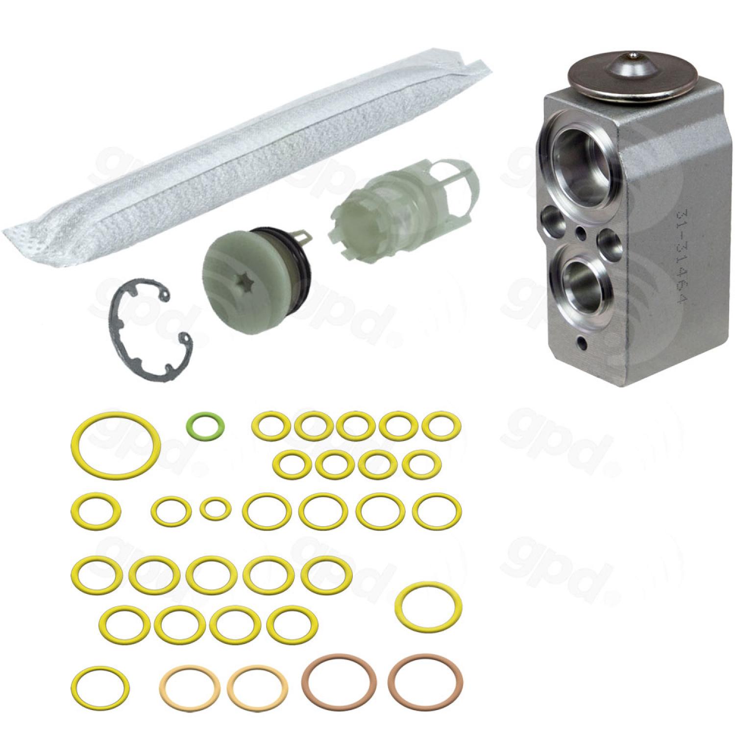 Global Parts Distributors 9443498 - A/C Receiver Drier Kit Global Parts Distributors 9443498 A/C Receiver Drier Kit product image 1 of 1