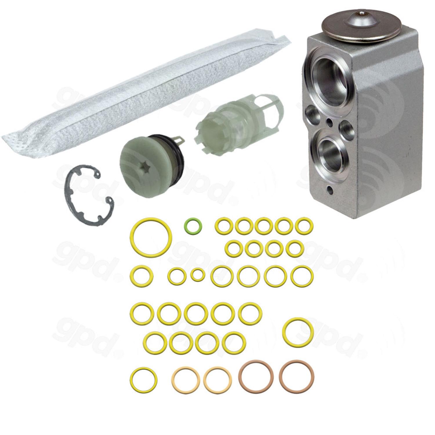 Global Parts Distributors 9443502 - A/C Receiver Drier Kit Global Parts Distributors 9443502 A/C Receiver Drier Kit product image 1 of 1