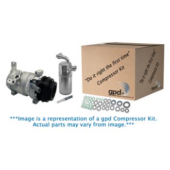 1990 Mitsubishi Van A/C Compressor and Component Kit Global Parts Distributors 9541556 image 1 of 1