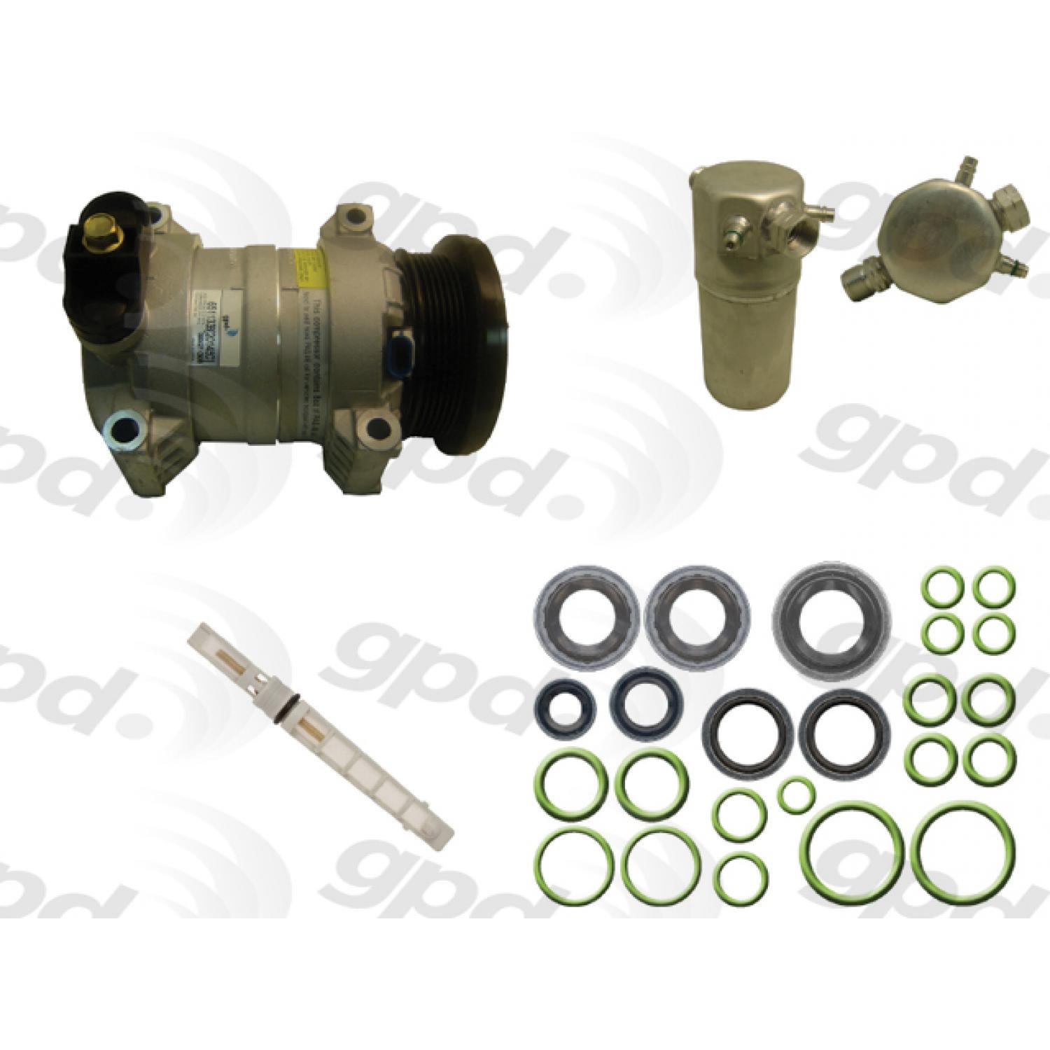Global Parts Distributors 9611637 - A/C Compressor Global Parts Distributors 9611637 A/C Compressor product image 1 of 9