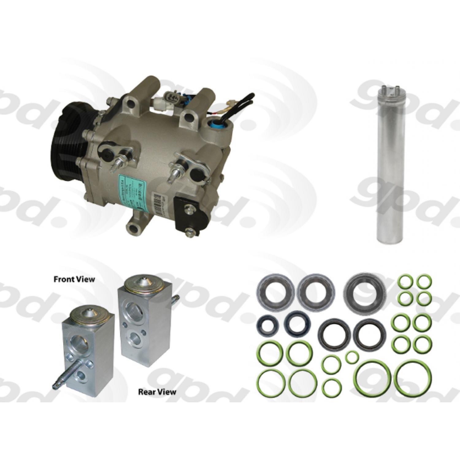 Global Parts Distributors 9612235 A/C Compressor product image 1 of 1