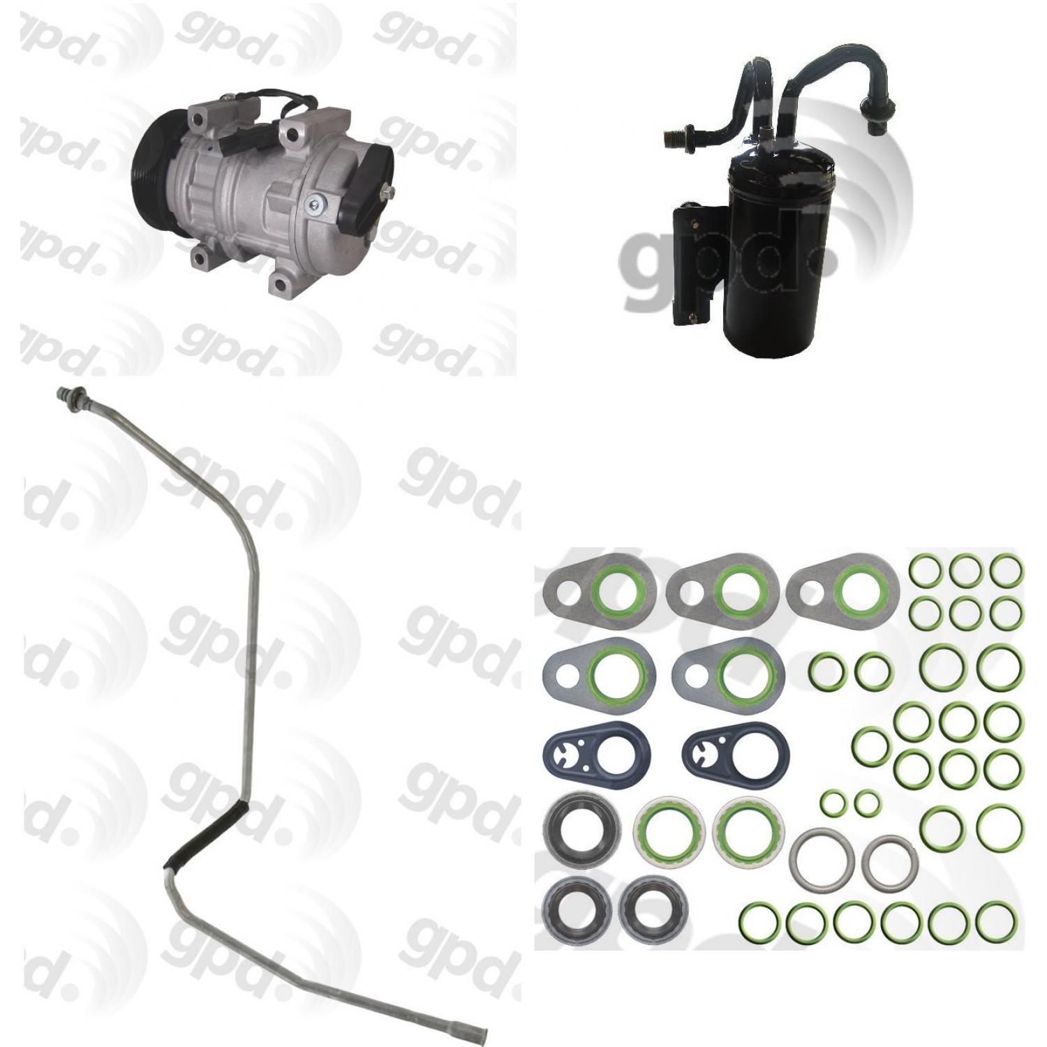 Global Parts Distributors 9622844 - A/C Compressor Global Parts Distributors 9622844 A/C Compressor product image 1 of 1