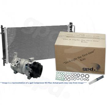2015 Ford Explorer A/C Compressor and Condenser Kit Global Parts Distributors 9631402A image 1 of 1