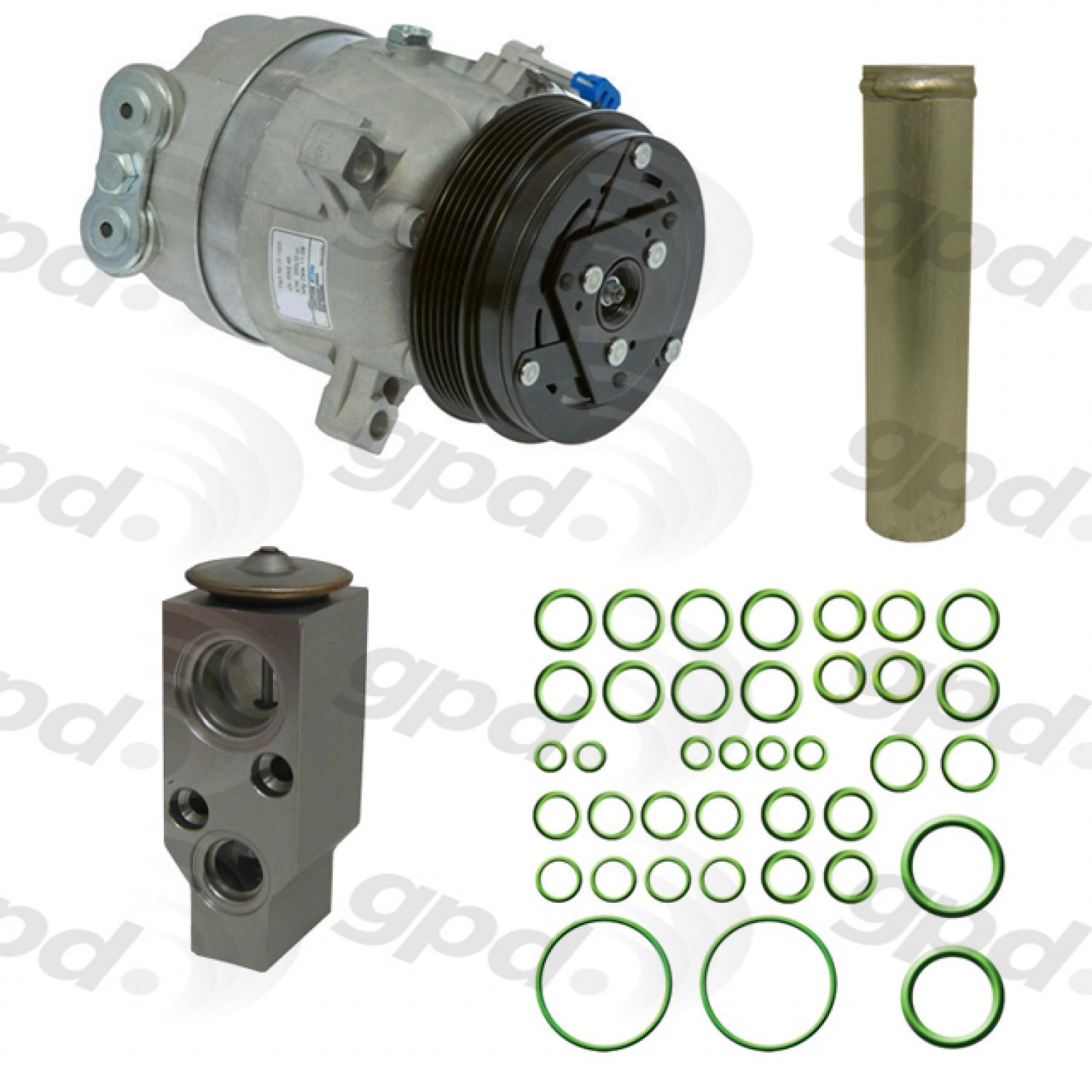 Global Parts Distributors 9643023 A/C Compressor product image 1 of 2