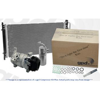 1999 Nissan Sentra A/C Compressor and Condenser Kit Global Parts Distributors 9741567A image 1 of 1