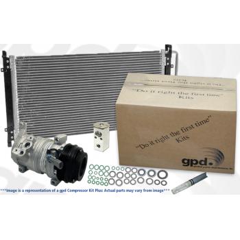 2007 Mercedes-Benz R500 A/C Compressor and Condenser Kit Global Parts Distributors 9741762A image 1 of 1