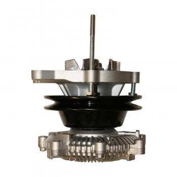 1988 Nissan D21 Engine Water Pump with Fan Clutch GMB 1501173 image 3 of 4