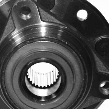 1993 Chevrolet Corvette Wheel Bearing and Hub Assembly Rear GSP 104020 image 4 of 4