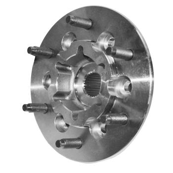 2008 Isuzu i-370 Wheel Bearing and Hub Assembly Front GSP 106511 image 3 of 4