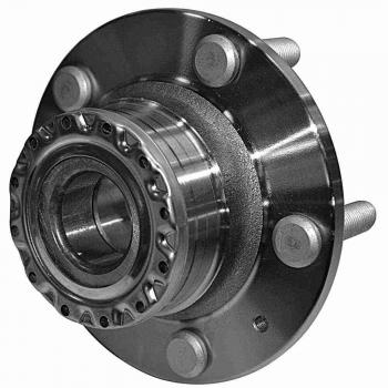 2001 Hyundai Tiburon Wheel Bearing and Hub Assembly Rear GSP 373199 image 3 of 4