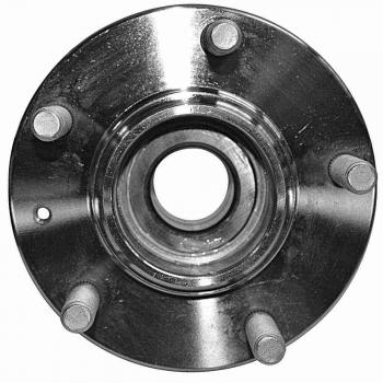 2001 Hyundai Tiburon Wheel Bearing and Hub Assembly Rear GSP 373199 image 4 of 4