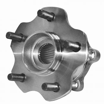2012 Infiniti EX35 Wheel Bearing and Hub Assembly Rear GSP 393379 image 3 of 4
