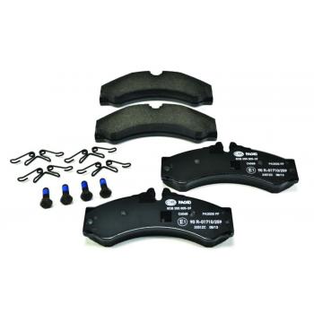 2004 Dodge Sprinter 2500 Disc Brake Pad Rear Hella Pagid 355005391 image 2 of 4