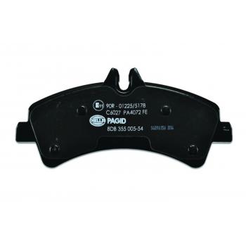 2012 Mercedes-Benz Sprinter 3500 Disc Brake Pad Rear Hella Pagid 355005541 image 1 of 4