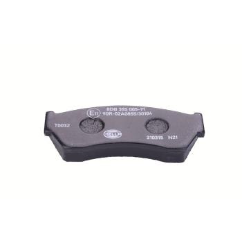 2000 Suzuki Swift Disc Brake Pad Front Hella Pagid 355005711 image 1 of 4
