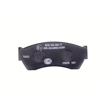 2000 Suzuki Swift Disc Brake Pad Front Hella Pagid 355005711 image 3 of 4