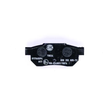 2000 Acura Integra Disc Brake Pad Rear Hella Pagid 355005731 image 3 of 3