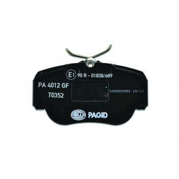 1985 Mercedes-Benz 190D Disc Brake Pad Front Hella Pagid 355006181 image 1 of 4