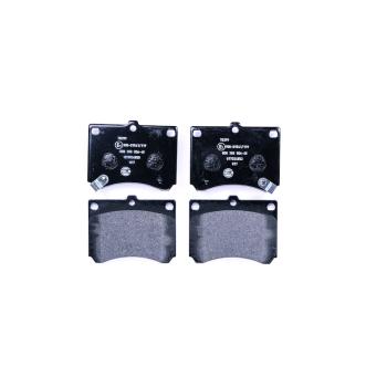 1990 Mazda Protege Disc Brake Pad Front Hella Pagid 355006481 image 2 of 3