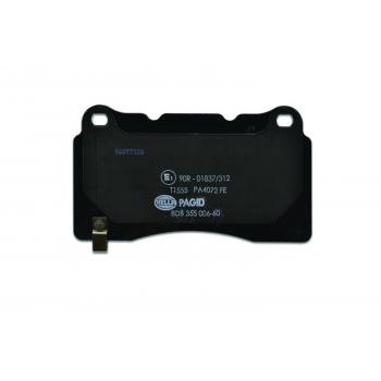 2010 Mitsubishi Lancer Disc Brake Pad Front Hella Pagid 355006601 image 1 of 4