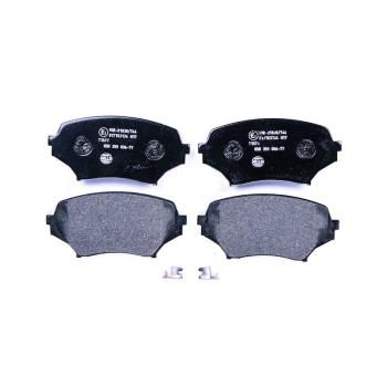 2010 Mazda MX-5 Miata Disc Brake Pad Front Hella Pagid 355006771 image 2 of 3