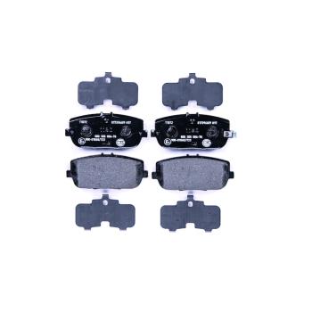 2010 Mazda MX-5 Miata Disc Brake Pad Rear Hella Pagid 355006781 image 2 of 3