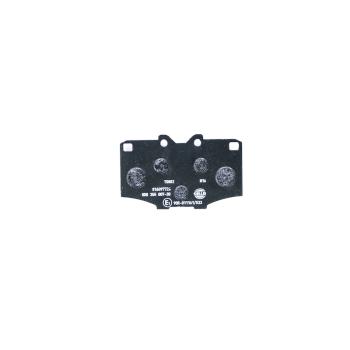 1987 Toyota Pickup Disc Brake Pad Front Hella Pagid 355007301 image 1 of 3