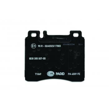 1997 Mercedes-Benz S500 Disc Brake Pad Front Hella Pagid 355007551 image 1 of 4