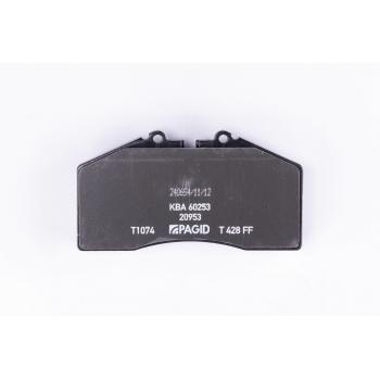 1994 Porsche 968 Disc Brake Pad Front Hella Pagid 355007701 image 1 of 4