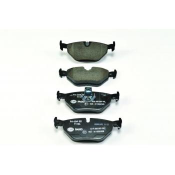 1999 BMW 528i Disc Brake Pad Rear Hella Pagid 355007981 image 2 of 4