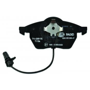 2005 Audi TT Disc Brake Pad Front Hella Pagid 355008471 image 1 of 4