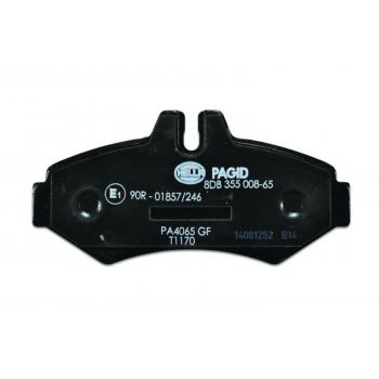 2016 Mercedes-Benz G550 Disc Brake Pad Rear Hella Pagid 355008651 image 1 of 4