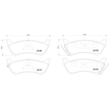 2001 Mercedes-Benz ML320 Disc Brake Pad Rear Hella Pagid 355008671 image 4 of 4