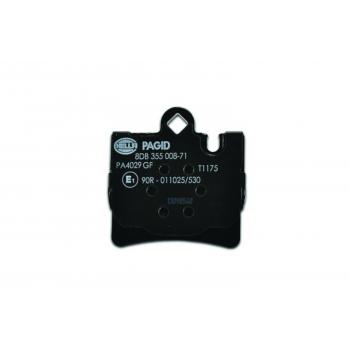 2002 Mercedes-Benz S430 Disc Brake Pad Rear Hella Pagid 355008711 image 1 of 4