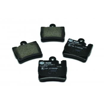 2002 Mercedes-Benz S430 Disc Brake Pad Rear Hella Pagid 355008711 image 2 of 4