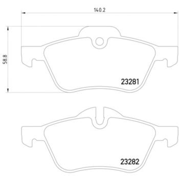 2007 Mini Cooper Disc Brake Pad Front Hella Pagid 355009171 image 4 of 4