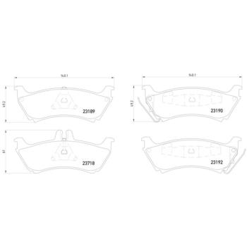 Hella Pagid 355009241 Disc Brake Pad product image 8 of 8