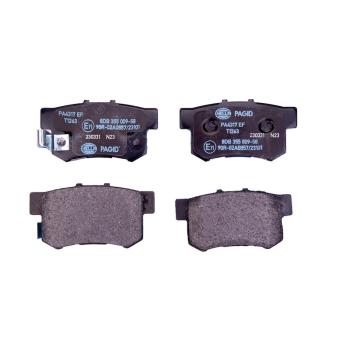 2001 Acura RL Disc Brake Pad Rear Hella Pagid 355009581 image 3 of 3