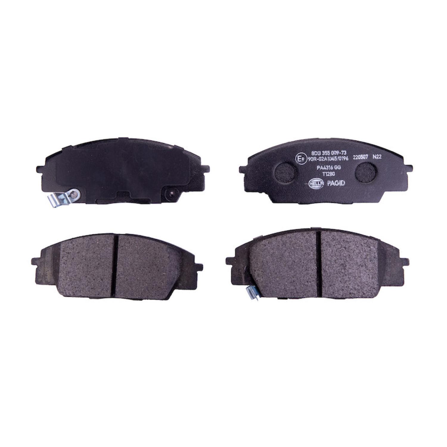 Hella Pagid 355009731 - Disc Brake Pad Hella Pagid 355009731 Disc Brake Pad product image 3 of 4