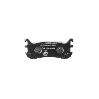 1994 Mazda Miata Disc Brake Pad Rear Hella Pagid 355009911 image 1 of 3
