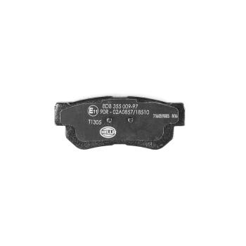 2001 Kia Optima Disc Brake Pad Rear Hella Pagid 355009971 image 1 of 3