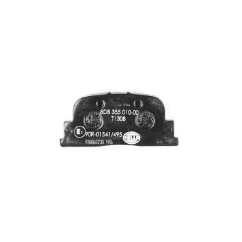 2007 Scion TC Disc Brake Pad Rear Hella Pagid 355010001 image 1 of 3