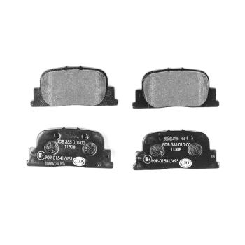 2007 Scion TC Disc Brake Pad Rear Hella Pagid 355010001 image 2 of 3