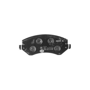 2001 Dodge Grand Caravan Disc Brake Pad Front Hella Pagid 355010051 image 1 of 3