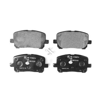 2003 Toyota Matrix Disc Brake Pad Front Hella Pagid 355010221 image 2 of 3