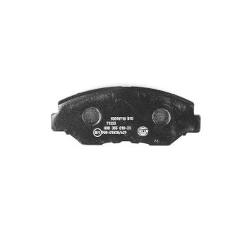2012 Honda Civic Disc Brake Pad Front Hella Pagid 355010231 image 1 of 3