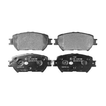 2010 Lexus IS250 Disc Brake Pad Front Hella Pagid 355010431 image 2 of 3