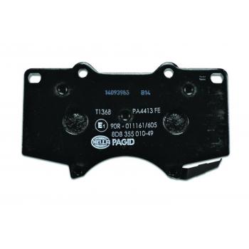 2012 Toyota Tacoma Disc Brake Pad Front Hella Pagid 355010491 image 1 of 4