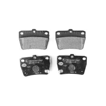 2004 Toyota RAV4 Disc Brake Pad Rear Hella Pagid 355010521 image 2 of 3